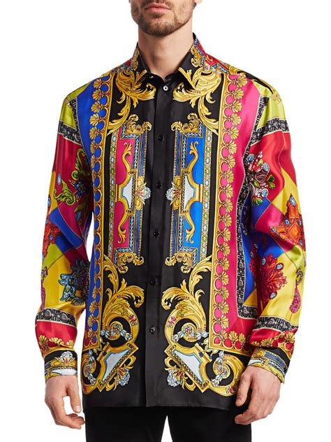 men's versace shirts for sale cheap